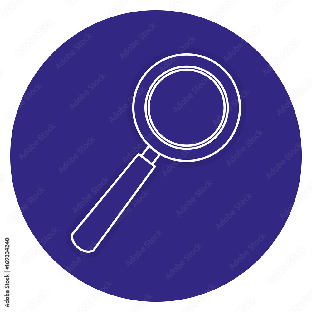 magnifying glass isolated icon vector illustration design magnifying glass isolated icon vector illustration design