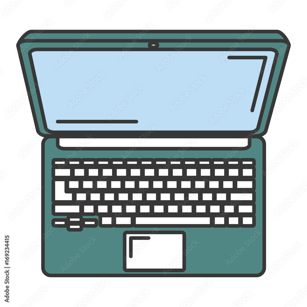 laptop computer isolated icon vector illustration design laptop computer isolated icon vector illustration design