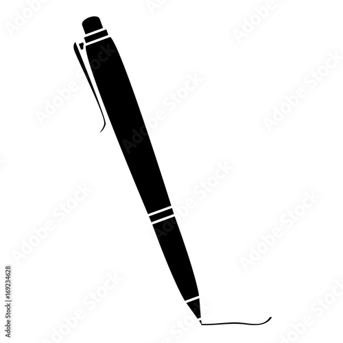 school pen isolated icon vector illustration design