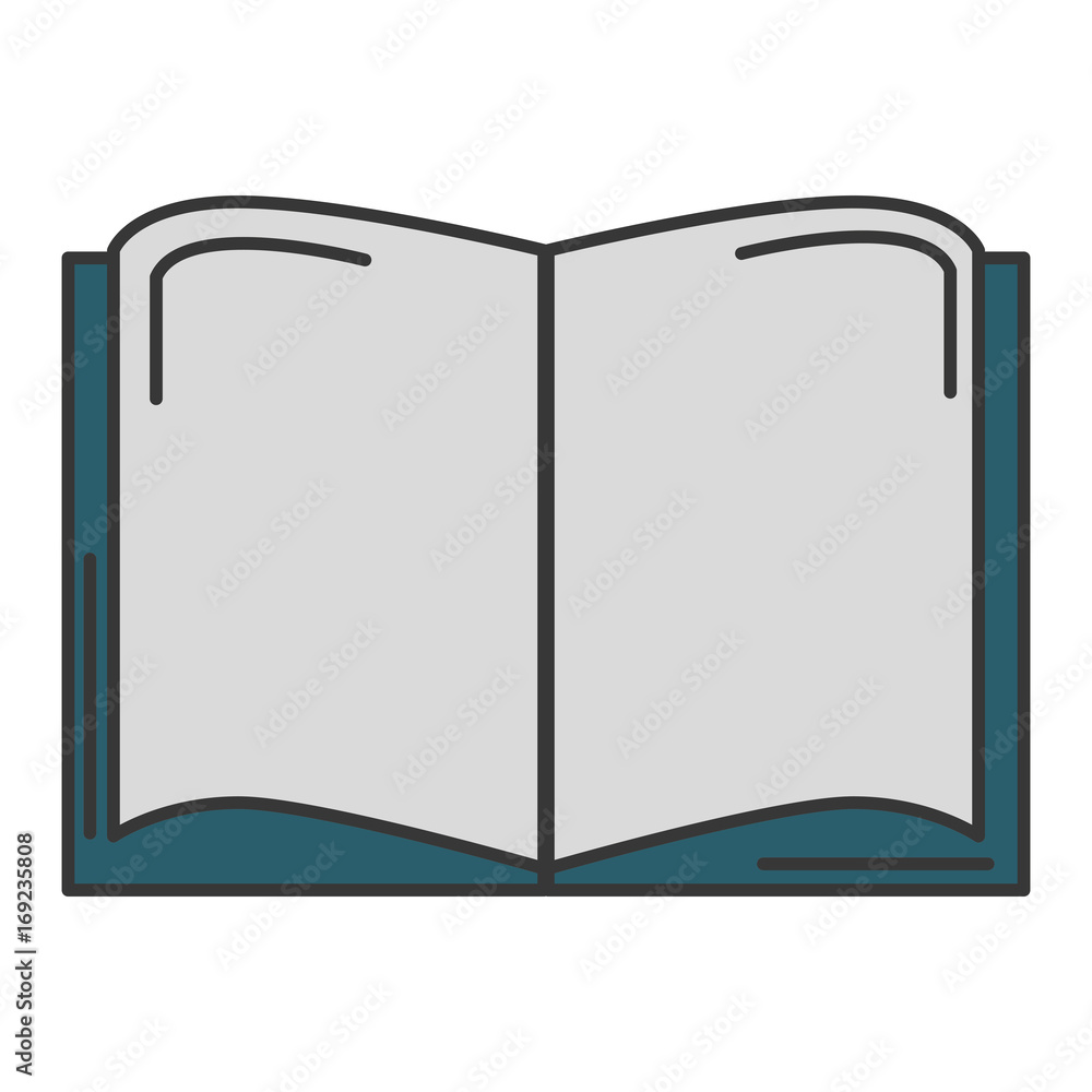 text book isolated icon vector illustration design text book isolated icon vector illustration design