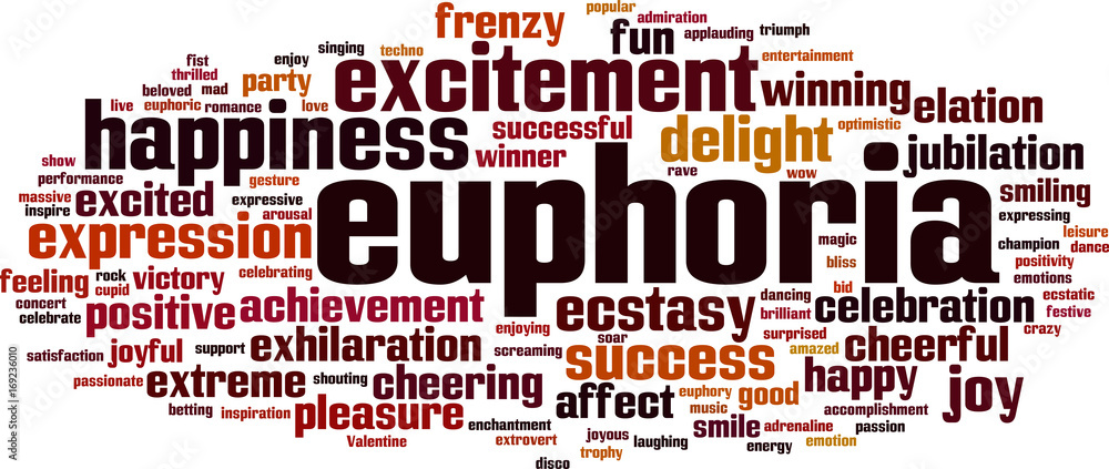 Euphoria word cloud