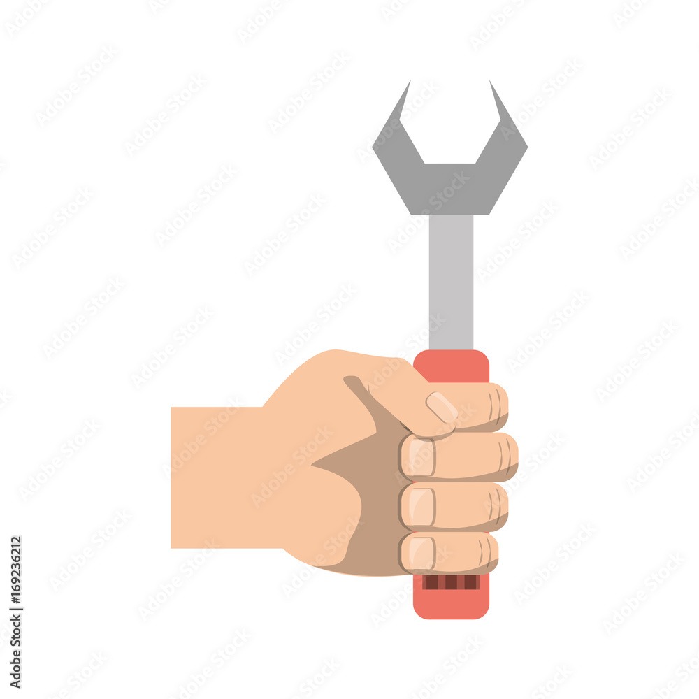 Wrench tool isolated icon vector illustration graphic design Wrench tool isolated icon vector illustration graphic design