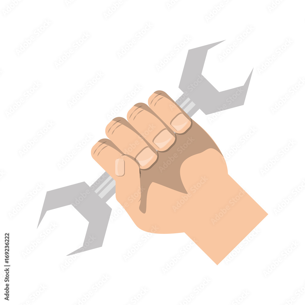 Wrench tool isolated icon vector illustration graphic design Wrench tool isolated icon vector illustration graphic design