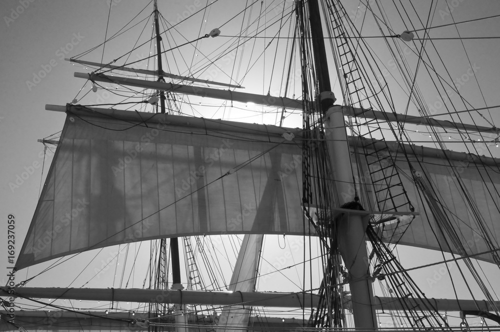 Obraz premium Sails and Masts