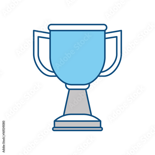 Trophy cup symbol icon vector illustration graphic design