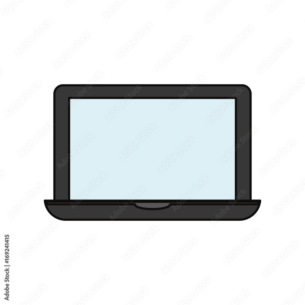 Laptop pc computer icon vector illustration graphic design Laptop pc computer icon vector illustration graphic design