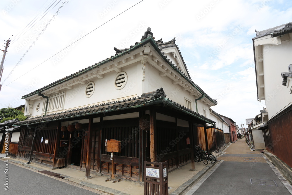 橿原市　今井町の町並み