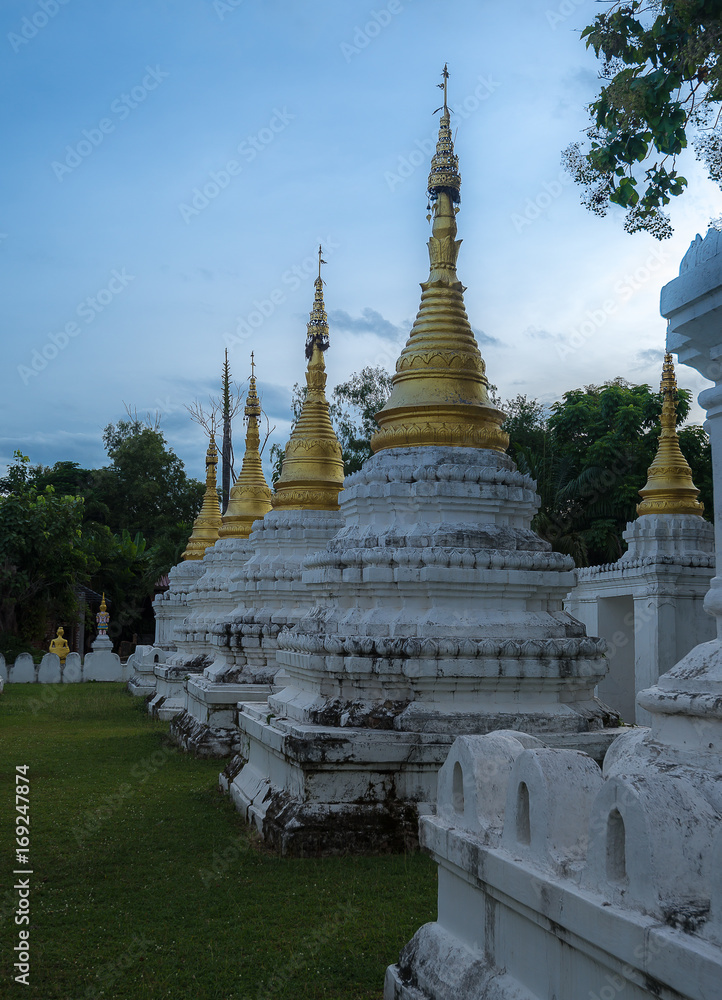 Ancient Lanna Thai Pagoda, Thailand