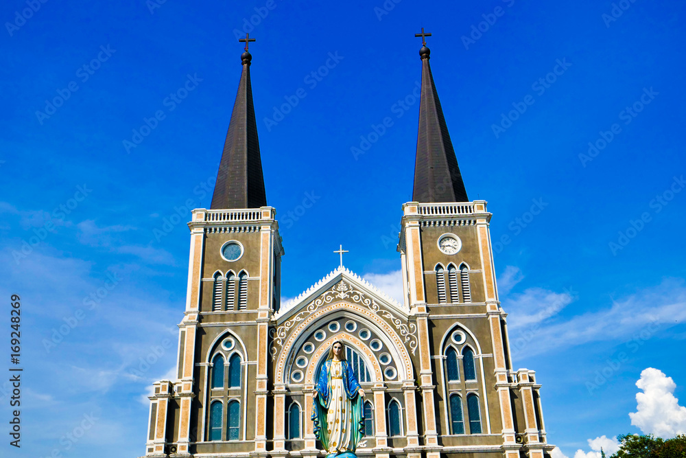 Fototapeta premium Basilica of Mary the Virgin Mary conceived church