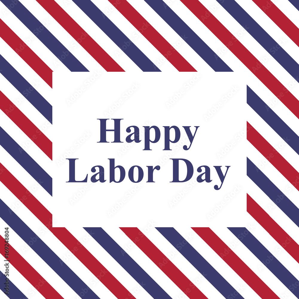 Labor day American flag frame concept Labor day American flag frame concept