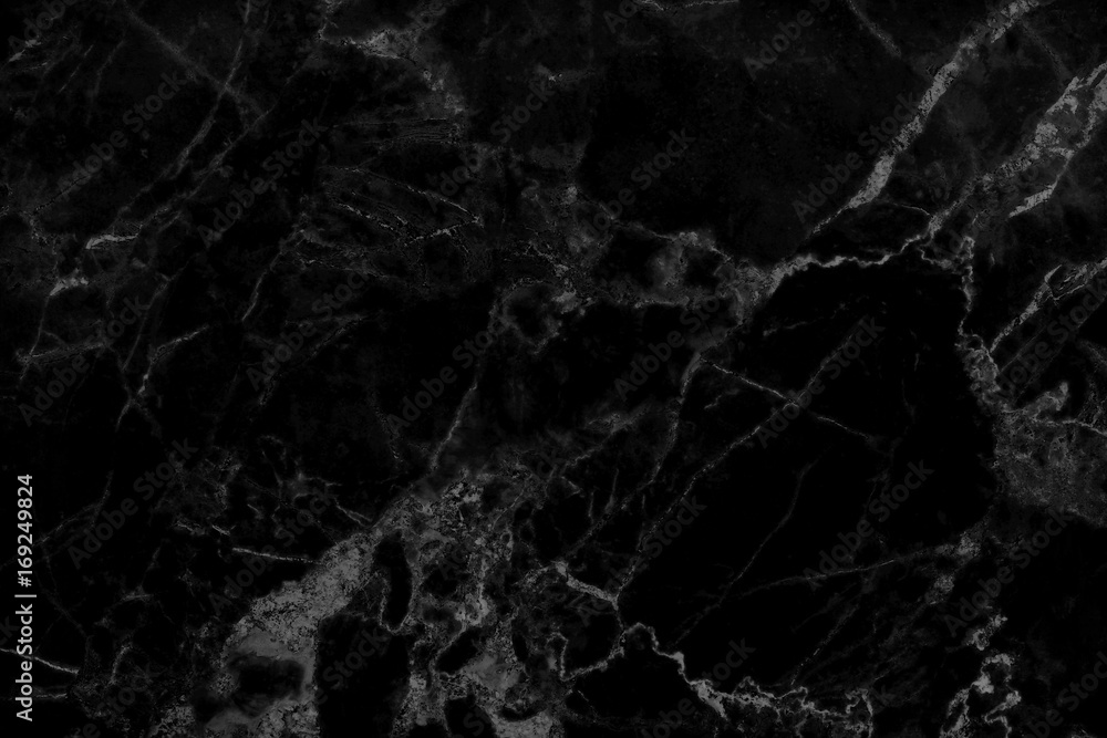 Black marble texture background with detailed structure beautiful and luxurious, abstract marble texture in natural patterns for design art work, black stone floor pattern with high resolution.