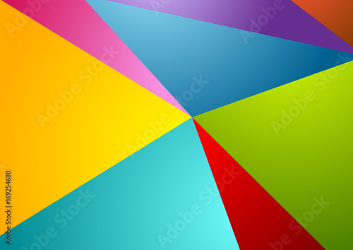 Colorful abstract corporate polygonal background