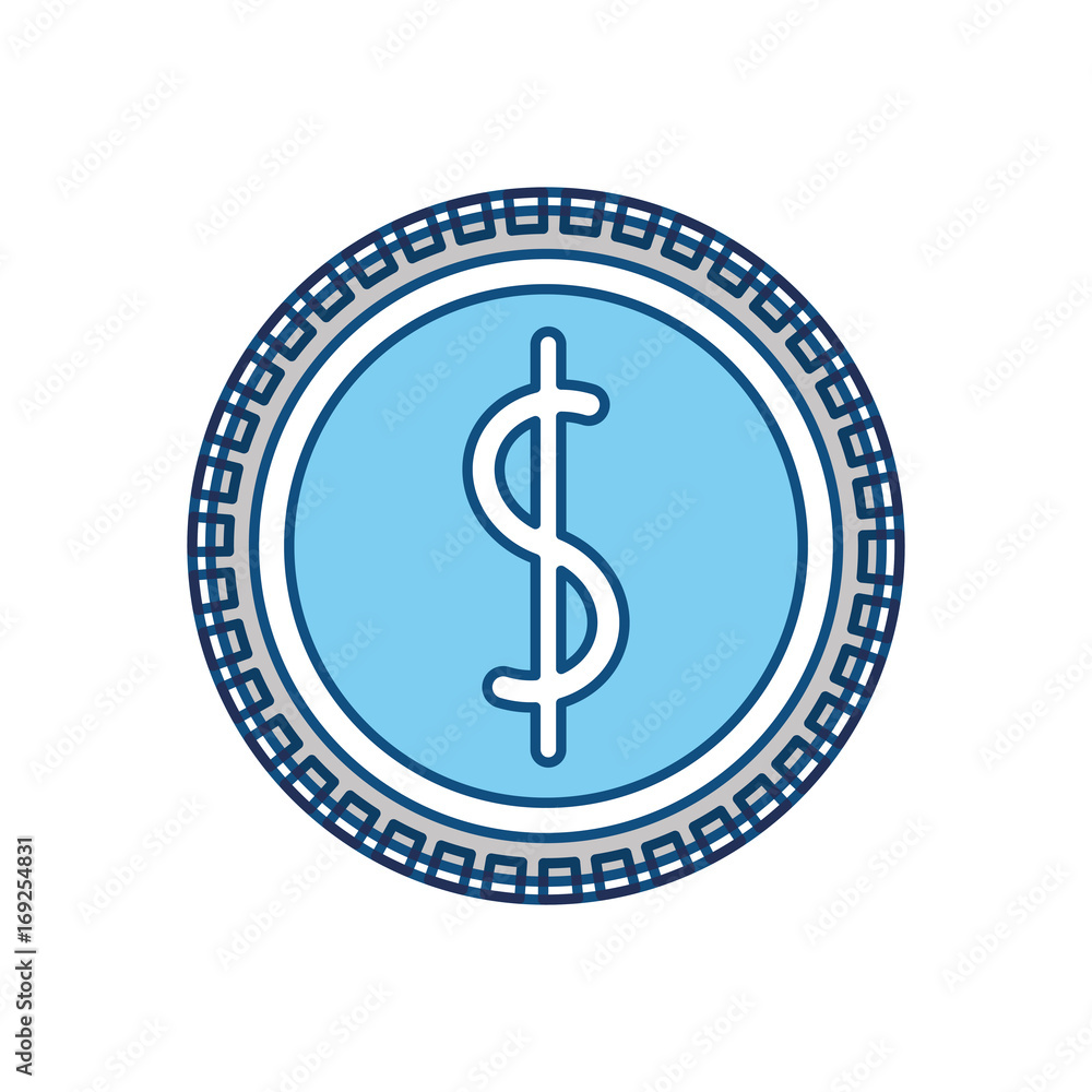 Coins money isolated icon vector illustration graphic design Coins money isolated icon vector illustration graphic design