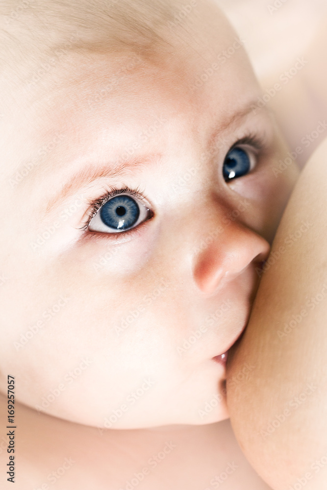 Breast feeding baby Breast feeding baby
