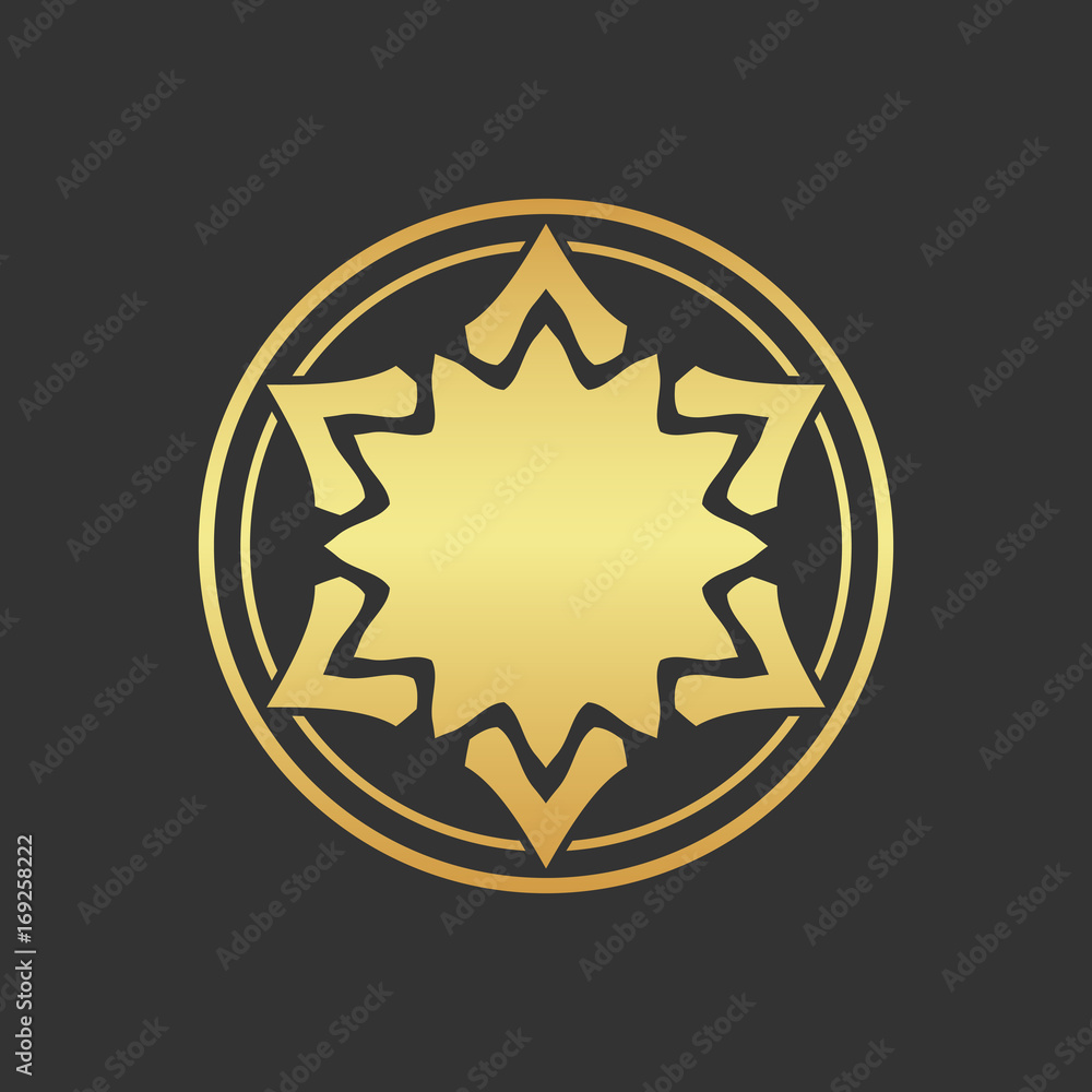 Abstract element for design, gold decoration, frame. Abstract element for design, gold decoration, frame.