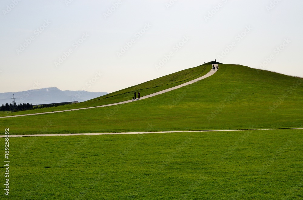 Obraz premium 北海道のモエレ沼公園