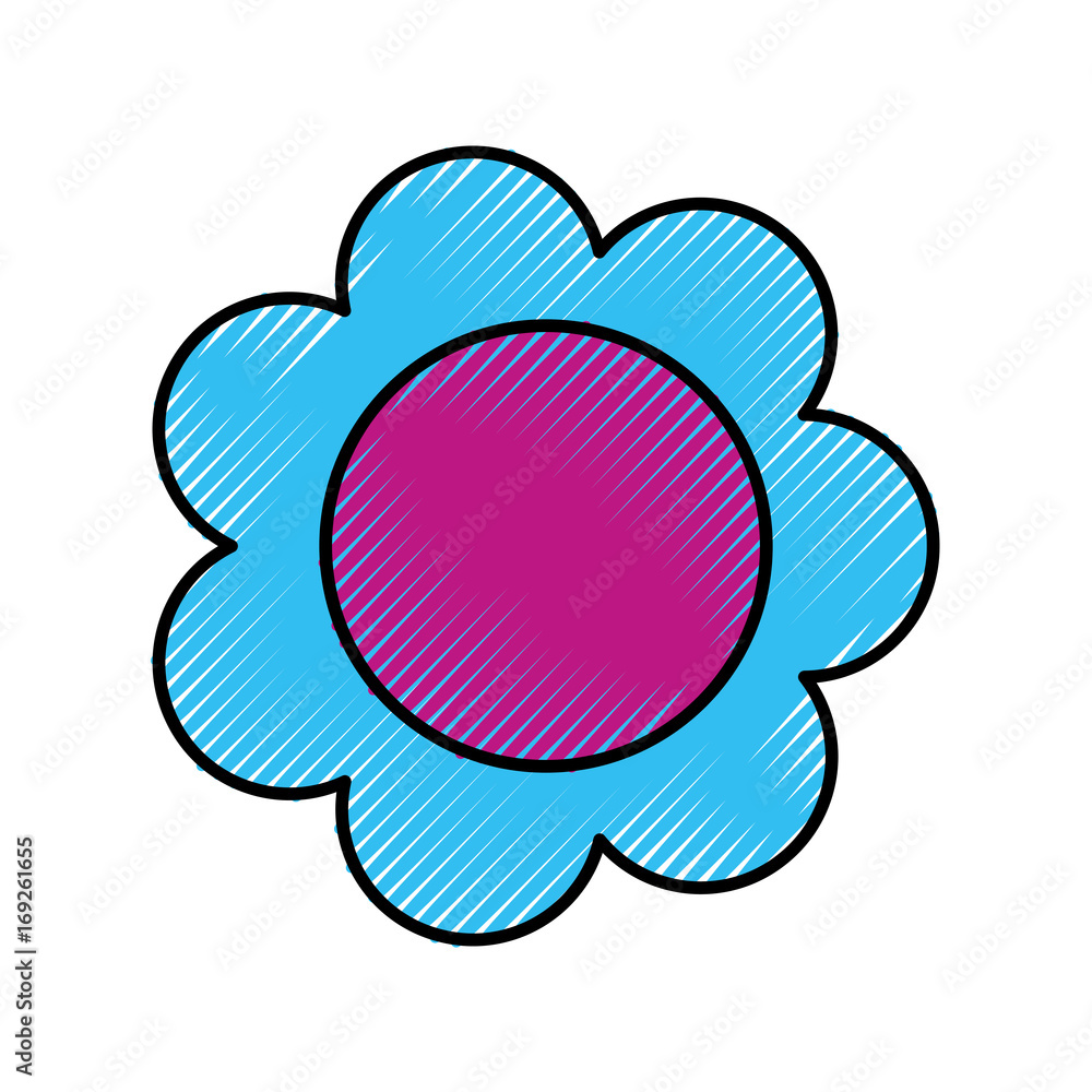 cute flower isolated icon vector illustration design cute flower isolated icon vector illustration design
