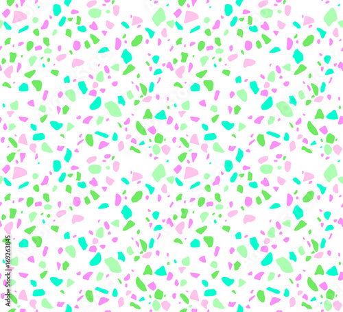Terrazzo Pattern. Endless Background. 