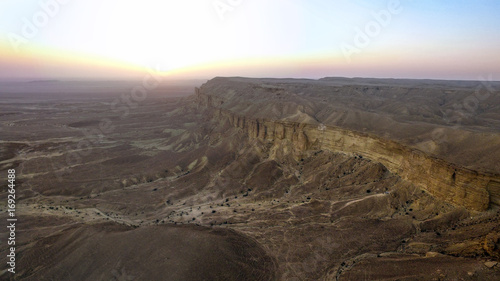Cliffs of the Edge of the World in Saudi Arabia 