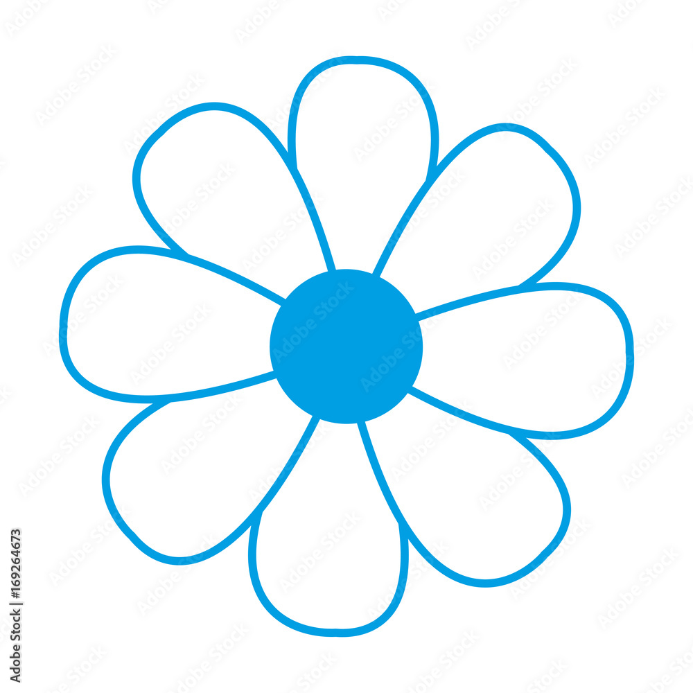 beautiful flower icon over white background vector illustration beautiful flower icon over white background vector illustration
