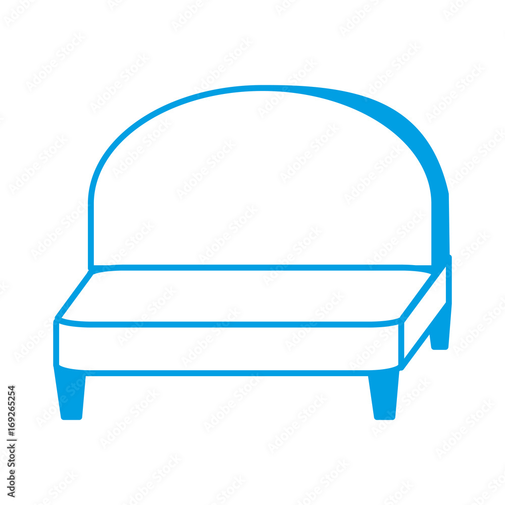 couch icon over white background vector illustration couch icon over white background vector illustration
