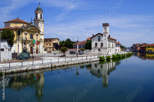 Santuario Sant'Invenzio e la Torretta a Gaggiano in provincia di Milano Lombardia Italia Europa