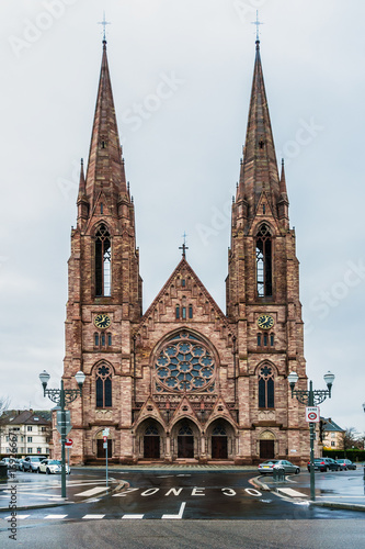 St. Paul's Church of Strasbourg (Eglise Saint-Paul de Strasbourg, 1897) is a major Gothic Revival architecture building and one of the landmarks of the city of Strasbourg, in Alsace, France.
