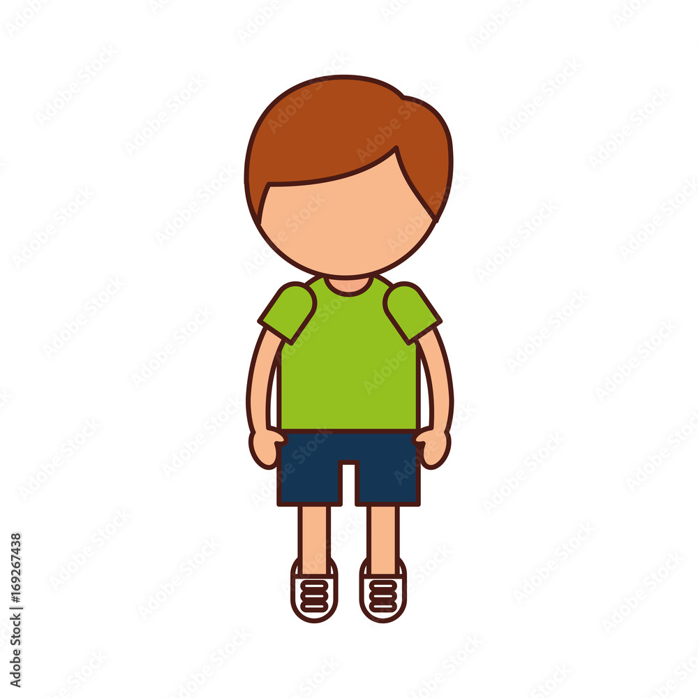 cute boy avatar character vector illustration design cute boy avatar character vector illustration design