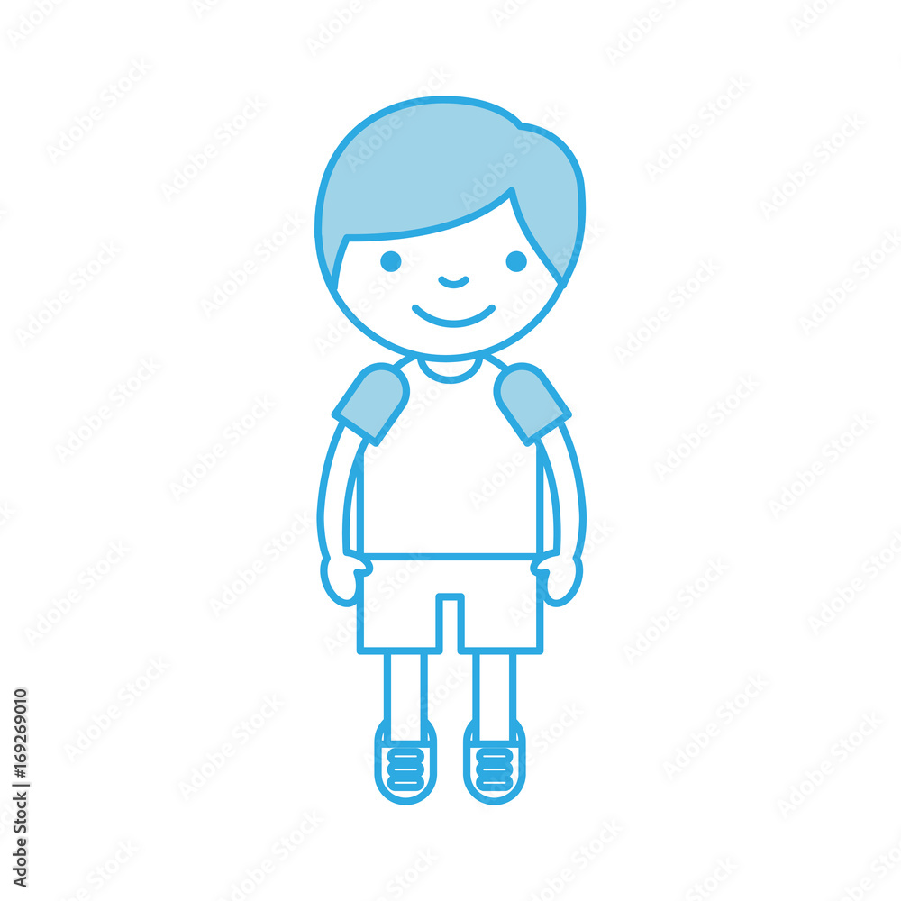 cute boy avatar character vector illustration design cute boy avatar character vector illustration design