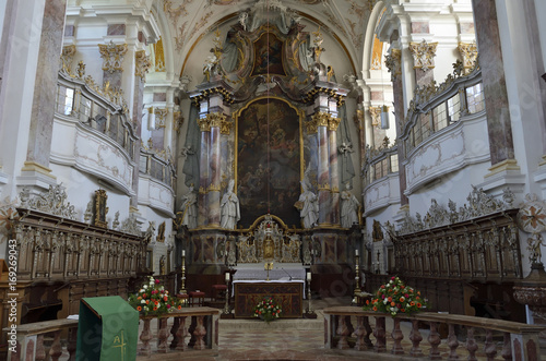 Altarraum der ehem.Klosterkirche, Baumburg a.d.Alz