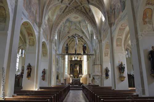 Langhaus der ehem. Klosterkirche, Kloster Seeon