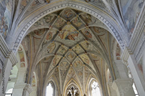 Gewölbe und Fresken der ehem. Klosterkirche Seeon