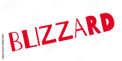 Blizzard rubber stamp. Grunge design with dust scratches. Effects can be easily removed for a clean, crisp look. Color is easily changed.
