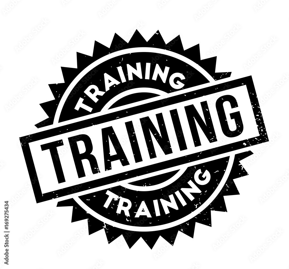 Training rubber stamp. Grunge design with dust scratches. Effects can be easily removed for a clean, crisp look. Color is easily changed. Training rubber stamp. Grunge design with dust scratches. Effects can be easily removed for a clean, crisp look. Color is easily changed.