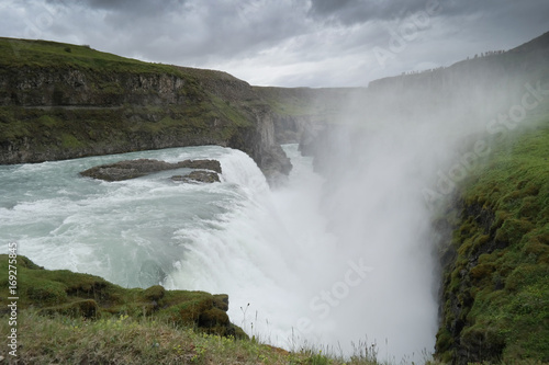 Wasserfall Gullfoss Iceland