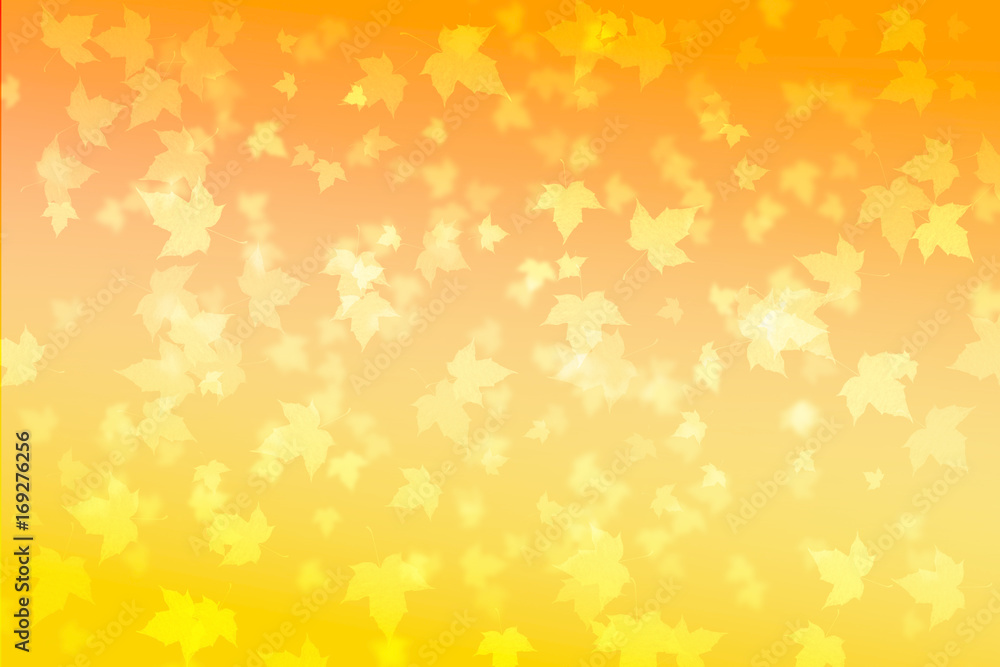 autumn background of fall leaves on the orange and yellow background
autumn background of fall leaves on the orange and yellow background