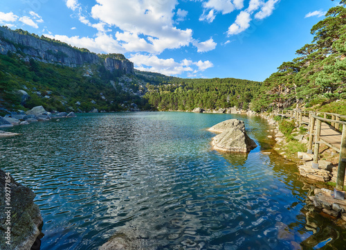 Laguna Negra del Parque Natural de los Picos y Circos Glaciares de Urbión, en la Provincia de Soria, España