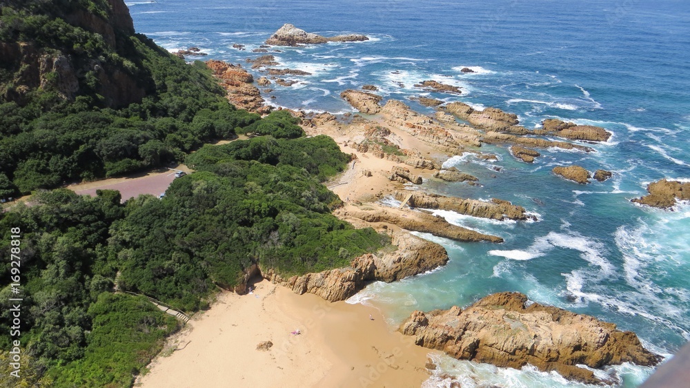 Fototapeta premium Knysna Lagoon in the Garden Route, South Africa