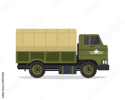 Modern Military Vehicle Illustration, Suitable For Game Asset, Icon, Infographic, and Other Military Graphic Purpose