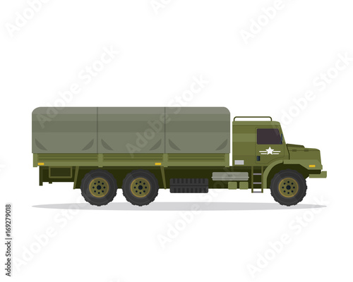 Modern Military Vehicle Illustration, Suitable For Game Asset, Icon, Infographic, and Other Military Graphic Purpose