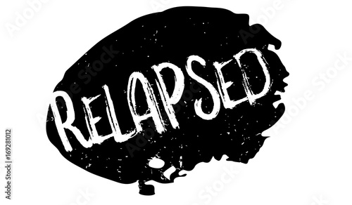 Relapsed rubber stamp. Grunge design with dust scratches. Effects can be easily removed for a clean, crisp look. Color is easily changed.