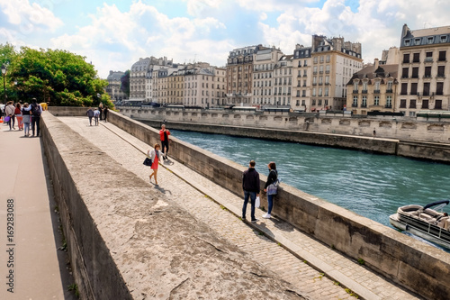 View of embankment in beautiful city on sunny day © Africa Studio