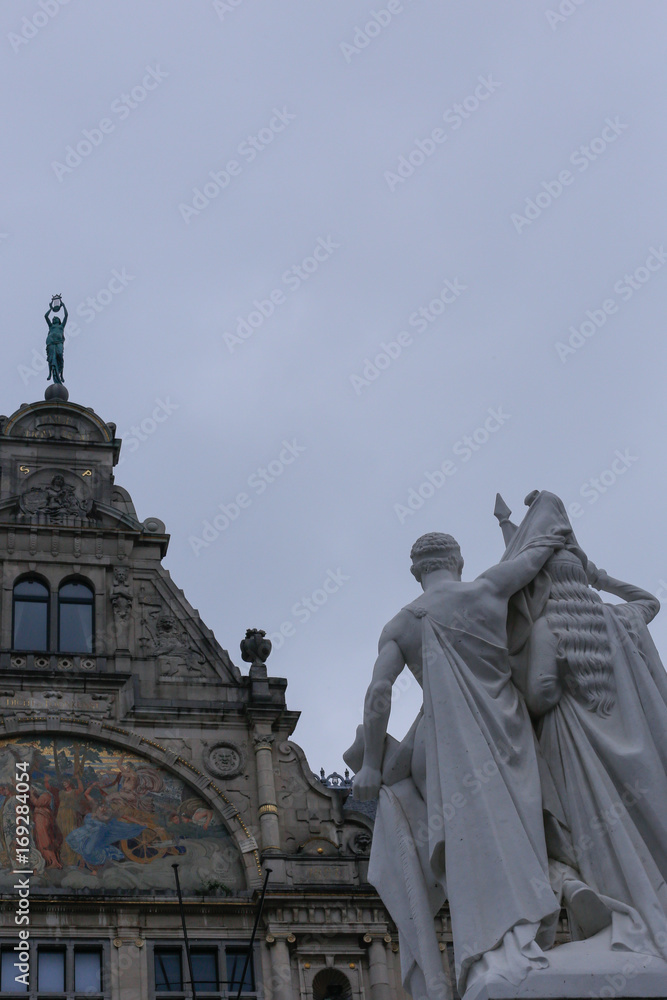 Fototapeta premium Photo prise à Gand - en Belgique