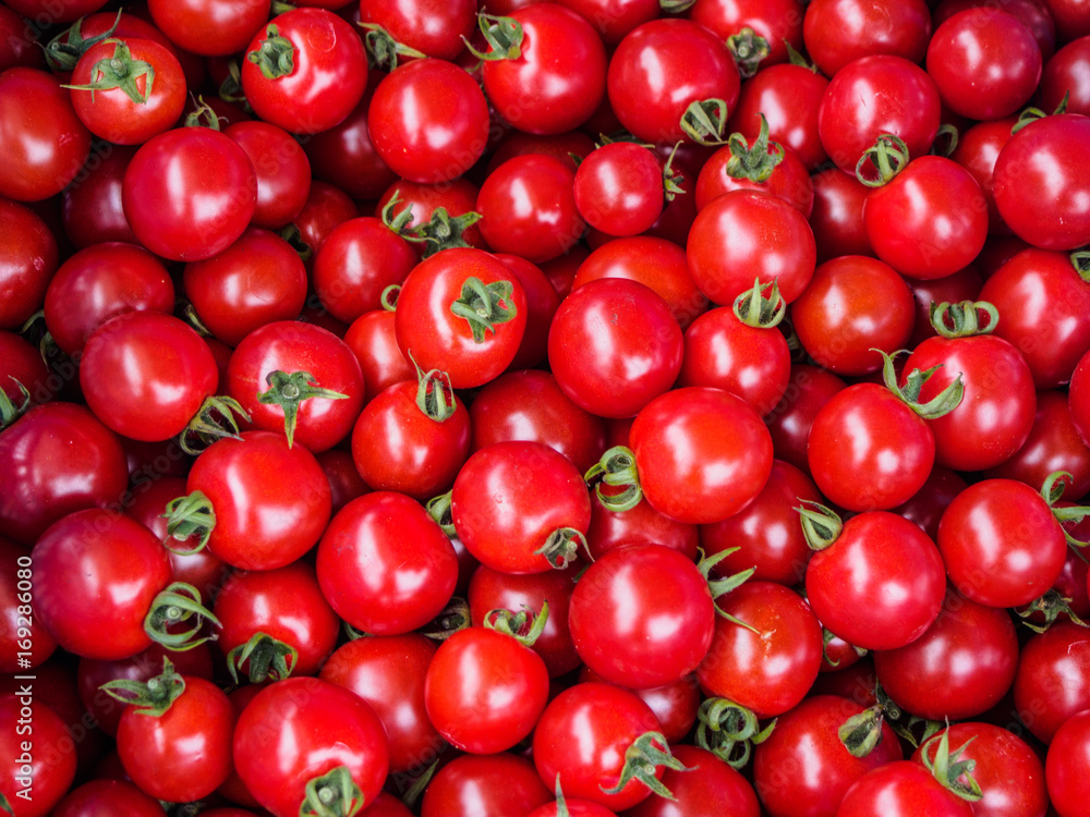 selective focus of fresh red tomatoes selective focus of fresh red tomatoes