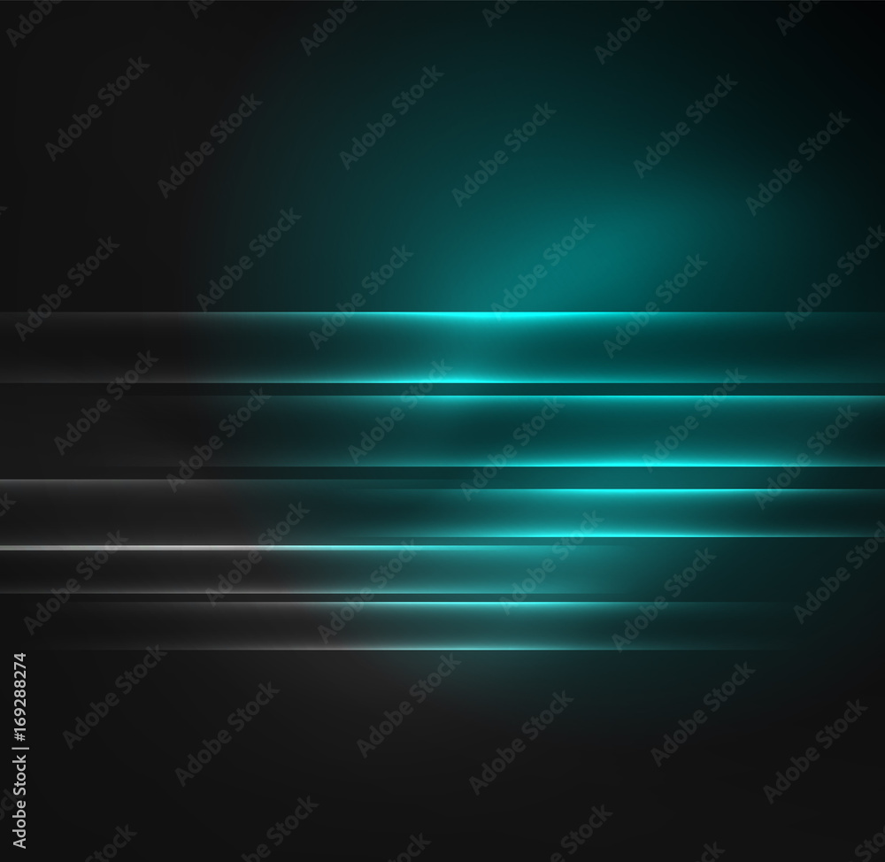 Glowing futuristic lines Glowing futuristic lines