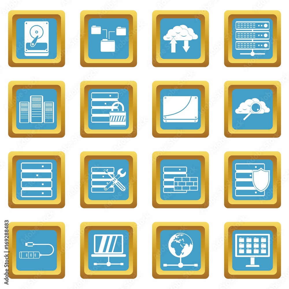Database icons azure Database icons azure