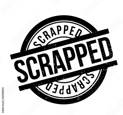 Scrapped rubber stamp. Grunge design with dust scratches. Effects can be easily removed for a clean, crisp look. Color is easily changed.