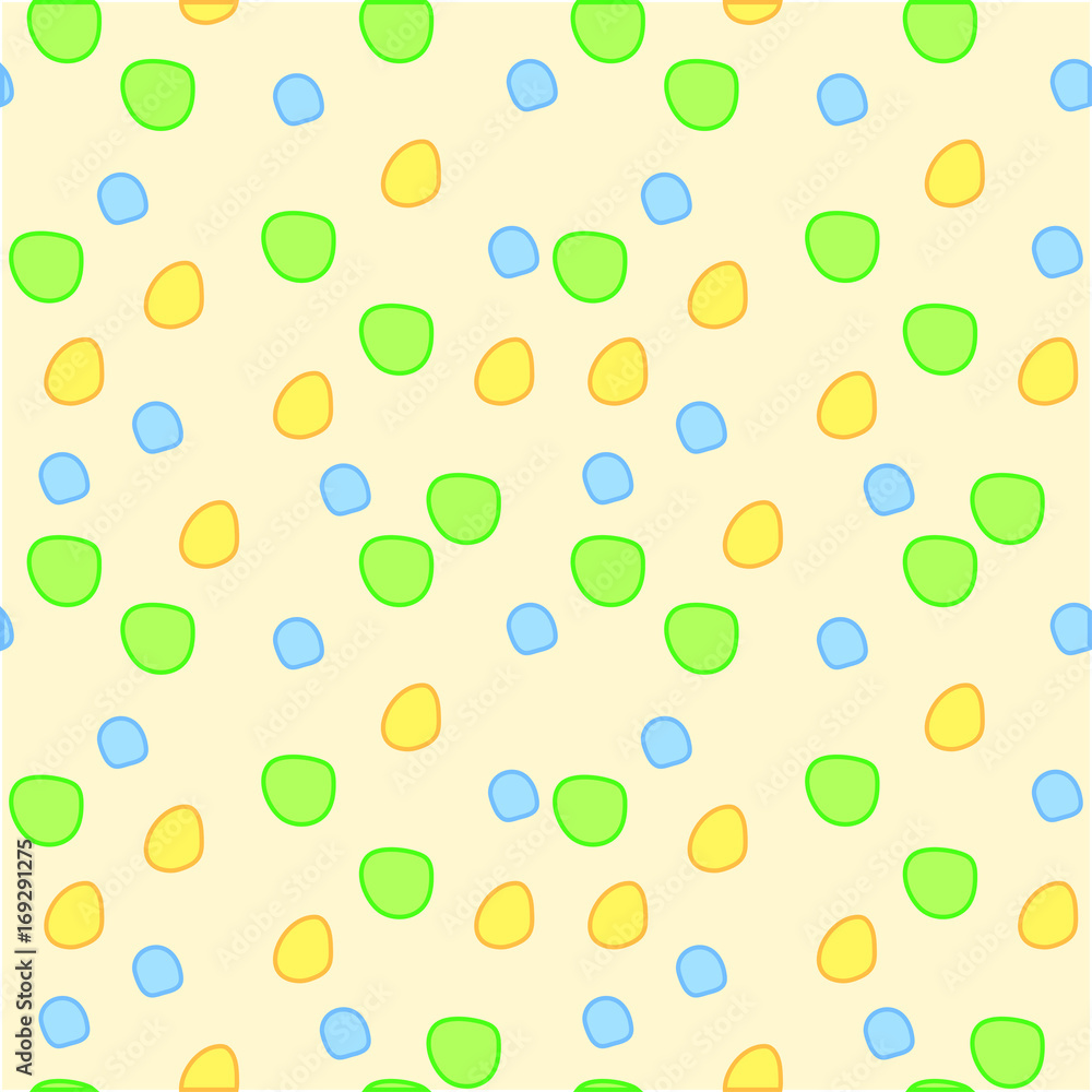 Circle hand drawn.Seamless pattern.Vector background Circle hand drawn.Seamless pattern.Vector background