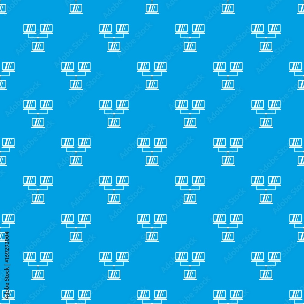 Exchange of data between computers pattern seamless blue Exchange of data between computers pattern seamless blue