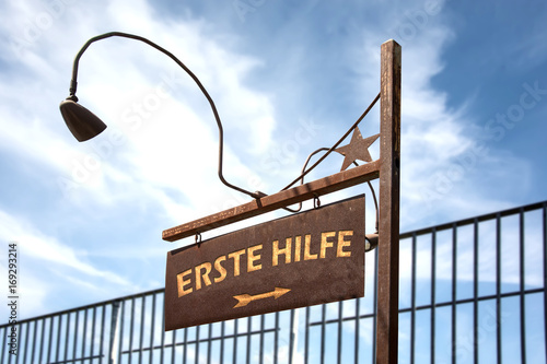 Schild 280 - Erste Hilfe photo